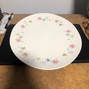 Vintage‎ Boonton platter pastel daisies